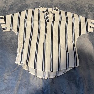 Casual Mini Collar Blouse